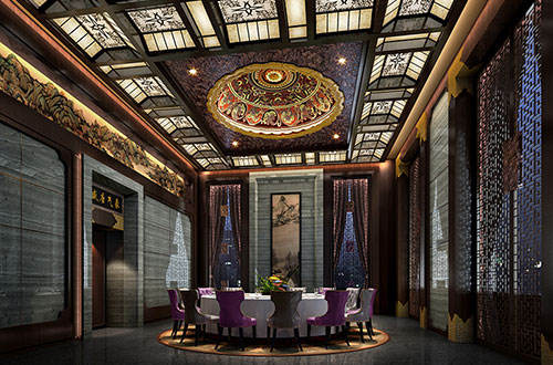 龙湖低调奢华的新中式酒店设计效果图