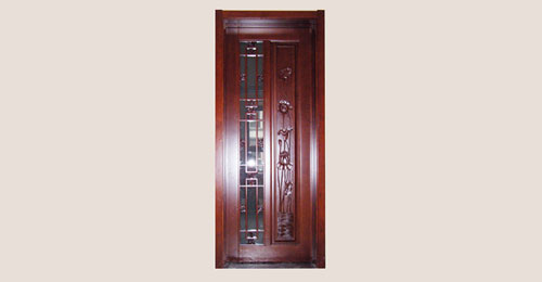 龙湖卧室门选红木门中式风格还是白色好