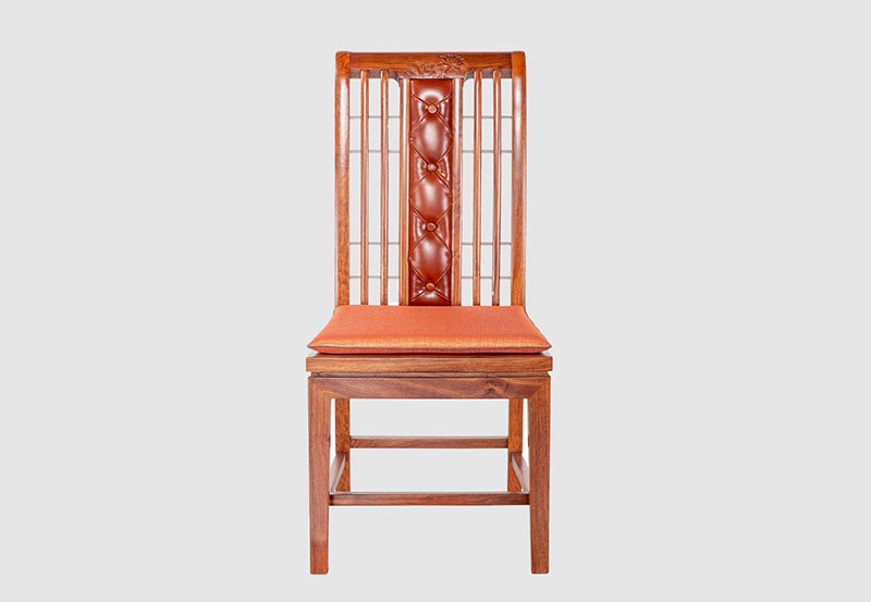 龙湖芙蓉榭中式实木餐椅效果图